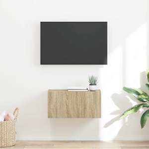 TV stenska omara Sonoma 60 x 31 x 29,5 cm Konstruiran les