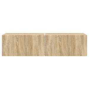 TV wall cabinet 2 pcs Sonoma 60 x 31 x 29,5 cm kompozitní dřevo - obrázek 7