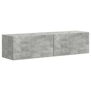 TV wall cabinet 2 pcs Beton 60 x 31 x 29.5 cm kompozitní dřevo - obrázek 2