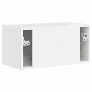TV wall cabinet Lesklá Bílá 60 x 31 x 29,5 cm kompozitní dřevo - obrázek 8
