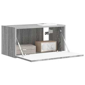 TV wall cabinet Šedá Sonoma 60 x 31 x 29.5 cm kompozitní dřevo - obrázek 3