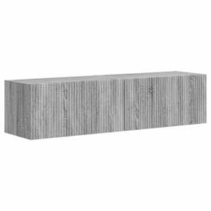 TV wall cabinet Nástěnný 2 pcs Šedá Sonoma 60 x 31 x 29,5 cm - obrázek 2