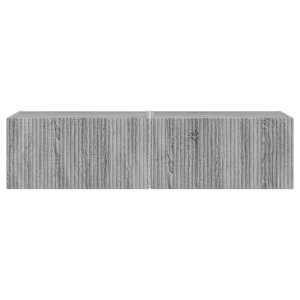 TV wall cabinet Nástěnný 2 pcs Šedá Sonoma 60 x 31 x 29,5 cm - obrázek 7