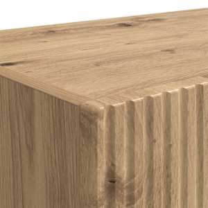 TV wall cabinet 2 pcs Umělecký dub kompozitní dřevo - obrázek 10