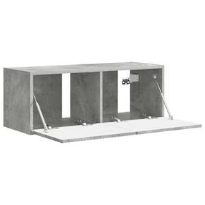 TV wall cabinet Beton 60 x 31 x 29.5 cm kompozitní dřevo - obrázek 5