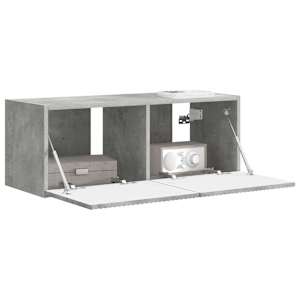 TV wall cabinet Beton 60 x 31 x 29.5 cm kompozitní dřevo - obrázek 3
