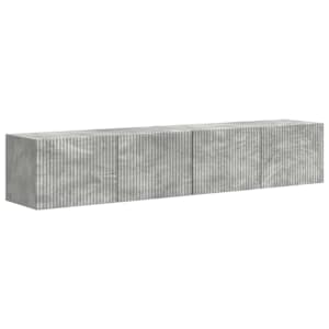 TV wall cabinet 2 pcs Beton 60 x 31 x 29.5 cm kompozitní dřevo - obrázek 2