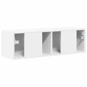 TV wall cabinet Bílá 98 x 31 x 29,5 cm kompozitní dřevo - obrázek 8