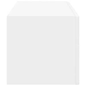 TV wall cabinet Bílá 98 x 31 x 29,5 cm kompozitní dřevo - obrázek 7