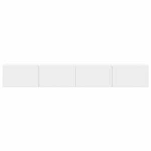 TV wall cabinet 2 pcs Bílá 98 x 31 x 29,5 cm kompozitní dřevo - obrázek 7