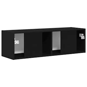 TV wall cabinet Černá 98 x 31 x 29,5 cm kompozitní dřevo - obrázek 8