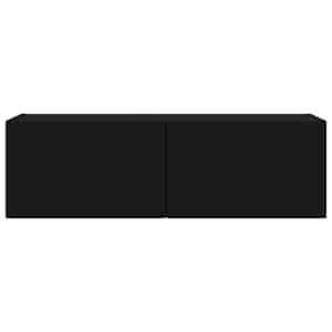 TV wall cabinet Černá 98 x 31 x 29,5 cm kompozitní dřevo - obrázek 6