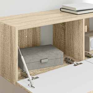 TV wall cabinet Sonoma 98 x 31 x 29,5 cm kompozitní dřevo - obrázek 4