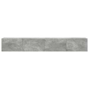 TV wall cabinet 2 pcs Beton 98 x 31 x 29,5 cm kompozitní dřevo - obrázek 7