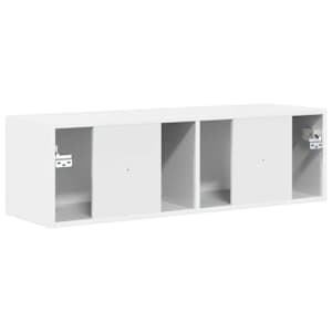 TV wall cabinet Lesklá Bílá 98 x 31 x 29,5 cm kompozitní dřevo - obrázek 7