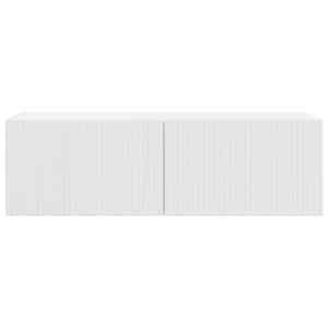 TV wall cabinet Lesklá Bílá 98 x 31 x 29,5 cm kompozitní dřevo - obrázek 5