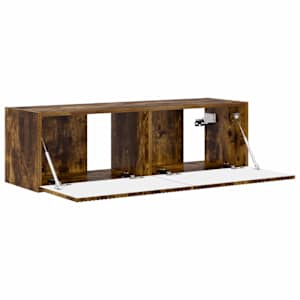 TV wall cabinet Kouřový dub 98 x 31 x 29,5 cm kompozitní dřevo - obrázek 5