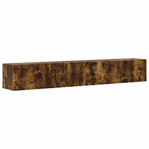 TV wall cabinet Nástěnný 2 pcs Kouřový dub 98 x 31 x 29,5 cm - obrázek 2