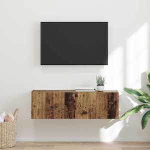 TV wall cabinet Staré dřevo 98 x 31 x 29,5 cm kompozitní dřevo - obrázek 1