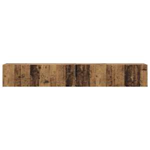 TV wall cabinet Nástěnný 2 pcs Staré dřevo 98 x 31 x 29,5 cm - obrázek 7