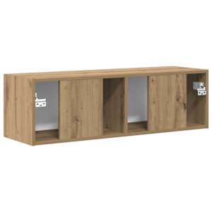 TV wall cabinet Umělecký dub 98 x 31 x 29,5 cm kompozitní dřevo - obrázek 8