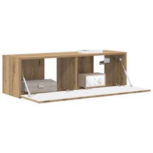 TV wall cabinet Umělecký dub 98 x 31 x 29,5 cm kompozitní dřevo - obrázek 3