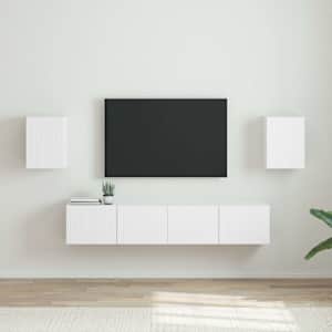 TV wall cabinet 2 pcs Bílá 30 x 31 x 40 cm kompozitní dřevo - obrázek 1