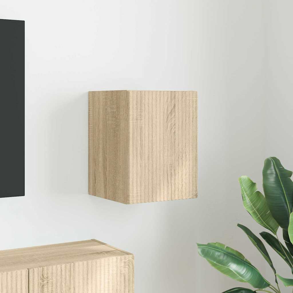 Suport TV & Masă TV - Dulap TV de perete Sonoma 30 x 31 x 40 cm Lemn compozit