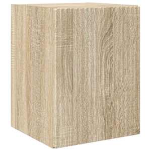 TV wall cabinet 2 pcs Sonoma 30 x 31 x 40 cm kompozitní dřevo - obrázek 5