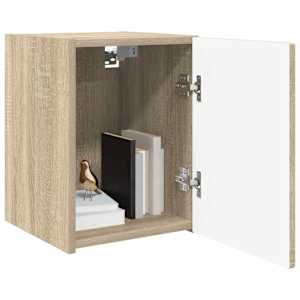 TV wall cabinet 2 pcs Sonoma 30 x 31 x 40 cm kompozitní dřevo - obrázek 3