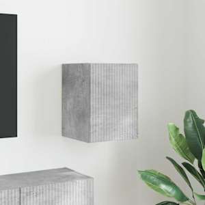 TV stenska omara Beton 30 x 31 x 40 cm Konstruiran les