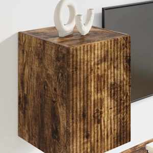 TV wall cabinet Kouřový dub 30 x 31 x 40 cm kompozitní dřevo - obrázek 4