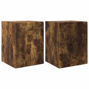 TV wall cabinet Nástěnný 2 pcs Kouřový dub 30 x 31 x 40 cm - obrázek 2