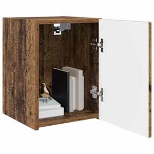 TV wall cabinet Staré dřevo 30 x 31 x 40 cm kompozitní dřevo - obrázek 3