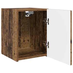 TV wall cabinet Nástěnný 2 pcs Staré dřevo 30 x 31 x 40 cm - obrázek 6