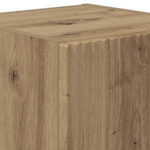 TV wall cabinet 2 pcs Umělecký dub kompozitní dřevo - obrázek 10