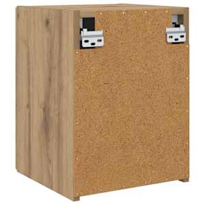 TV wall cabinet 2 pcs Umělecký dub kompozitní dřevo - obrázek 9