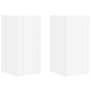 TV wall cabinet 2 pcs Bílá 30 x 31 x 60 cm kompozitní dřevo - obrázek 2