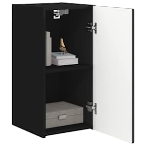 TV wall cabinet 2 pcs Černá 30 x 31 x 60 cm kompozitní dřevo - obrázek 3