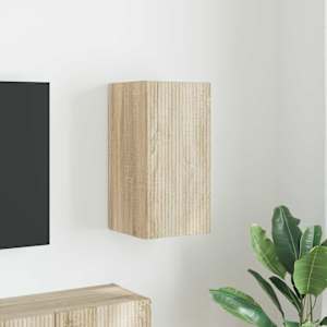 TV wall cabinet Sonoma 30 x 31 x 60 cm kompozitní dřevo - obrázek 1