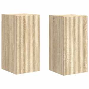 TV wall cabinet 2 pcs Sonoma 30 x 31 x 60 cm kompozitní dřevo - obrázek 2