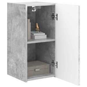 TV wall cabinet 2 pcs Beton 30 x 31 x 60 cm kompozitní dřevo - obrázek 3