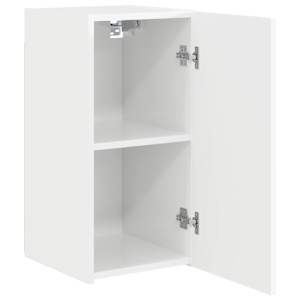 TV wall cabinet Nástěnný 2 pcs Lesklá Bílá 30 x 31 x 60 cm - obrázek 6