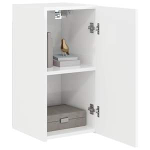TV wall cabinet Nástěnný 2 pcs Lesklá Bílá 30 x 31 x 60 cm - obrázek 3