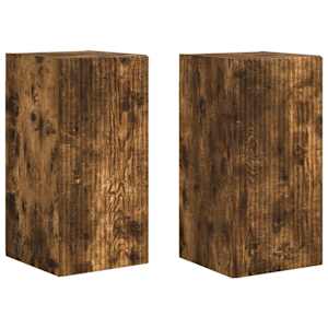 TV wall cabinet Nástěnný 2 pcs Kouřový dub 30 x 31 x 60 cm - obrázek 2
