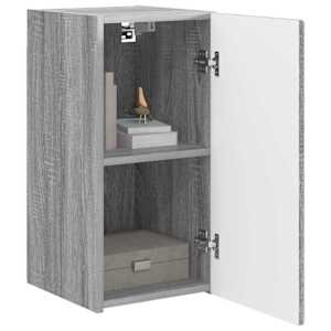 TV wall cabinet Nástěnný 2 pcs Šedá Sonoma 30 x 31 x 60 cm - obrázek 3