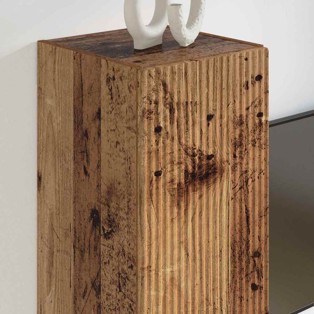 TV Seina Kapp Vana puit 30 x 31 x 60 cm Tehispuit 4 Kõik vajalik sinu aeda ja koju! TV Seina Kapp Vana puit 30 x 31 x 60 cm Tehispuit - Image 4