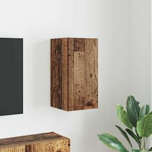 TV wall cabinet Staré dřevo 30 x 31 x 60 cm kompozitní dřevo - obrázek 1