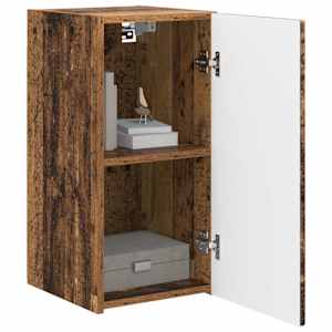 TV wall cabinet Nástěnný 2 pcs Staré dřevo 30 x 31 x 60 cm - obrázek 3