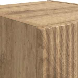 TV wall cabinet 2 pcs Umělecký dub kompozitní dřevo - obrázek 10